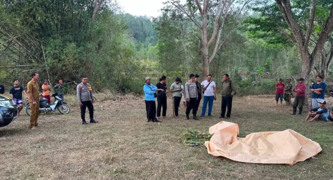 Warga meninggal dunia di lapangan Kemuning, Patuk