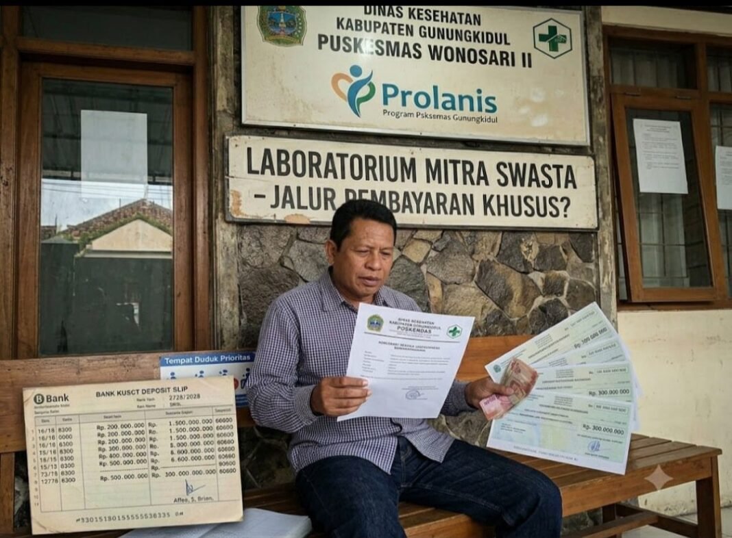 Mantan Ketua DPRD Gunungkidul Ratno Pintoyo,S.sos Akan mempertanyakan penanganan Perkara Fee Laboratorium Prolanis yang ditangani tipikor polres Gunungkidul