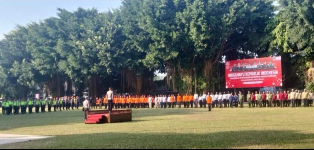 250 PERSONEL SIAGA DI LERENG MERAPI! SLEMAN GELAR APEL KESIAPSIAGAAN KARHUTLA 2026