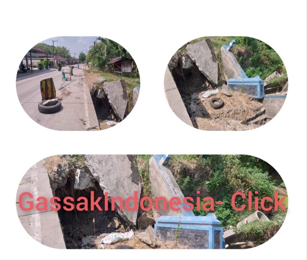 Jembatan Penghubung Lamongan-Bojonegoro Ambrol dan Terbengkalai Setahun: PUPR TerkesanTutup Mata, Keselamatan Warga Terancam