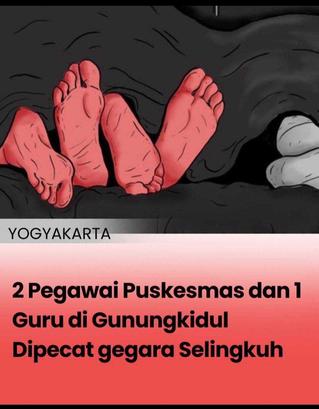 Pegawai puskesmas ponjong gara- gara Selingkuh Kini resmi dipecat
