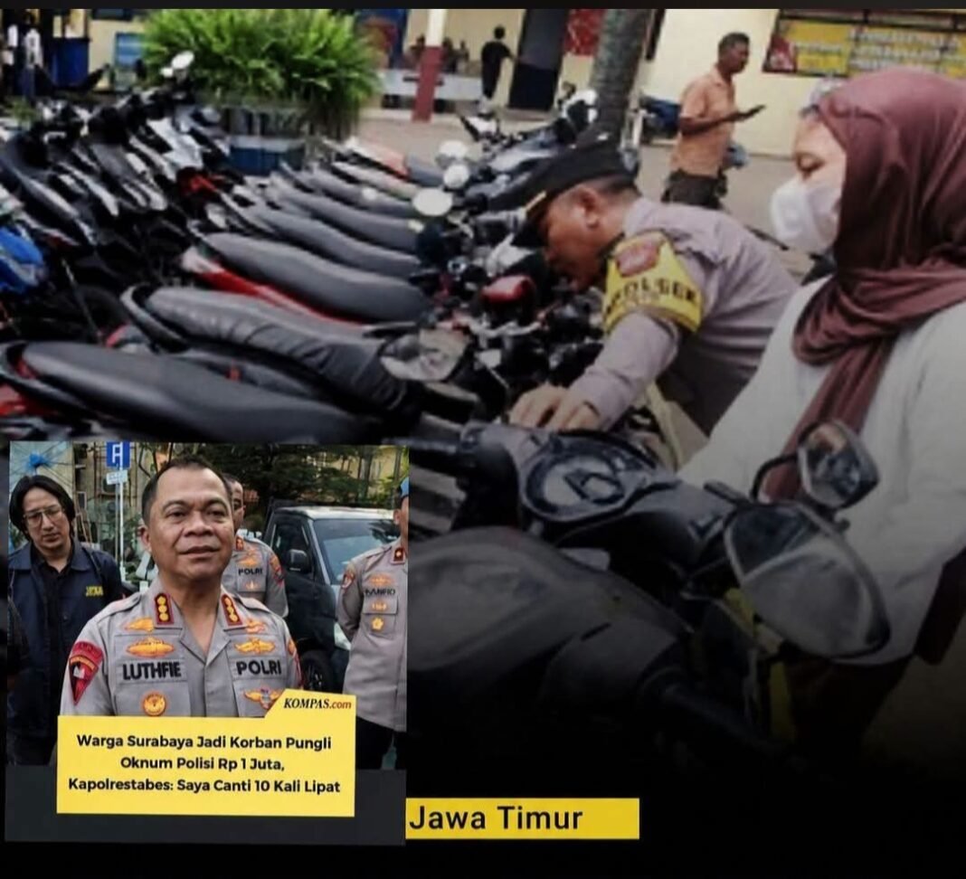 Pungli oknum polisi Polresta Surabaya Kini ditangani dit Propam
